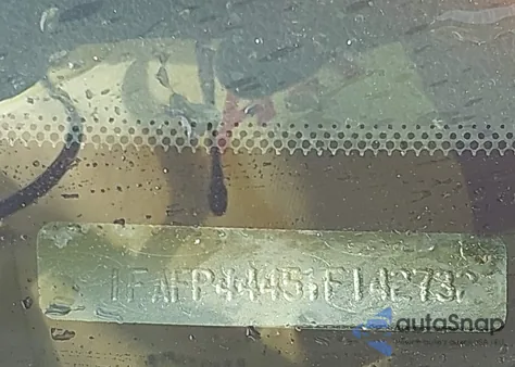 2001 Ford Mustang из США, поврежденный, VIN 1FAFP44451F142732